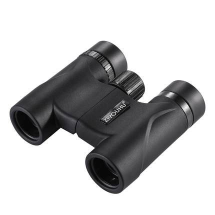 ZIXYOU便HU手持双筒望2远镜8X2/1022高清LD-206高倍迷你携户外演
