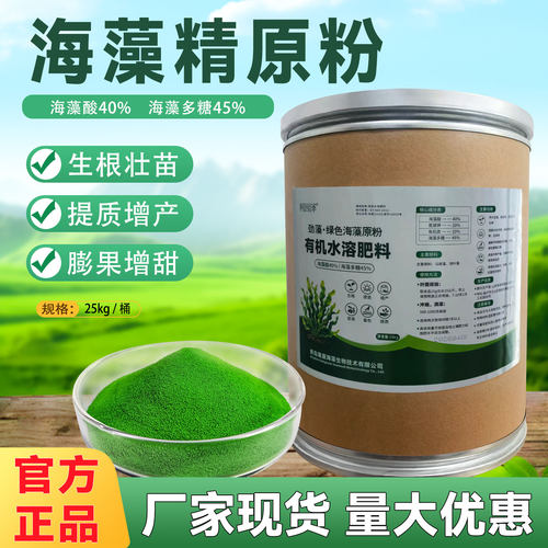 绿色海藻精生根壮苗叶片增绿