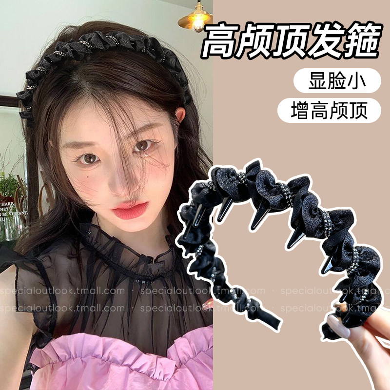高颅顶发箍女级感2025新款