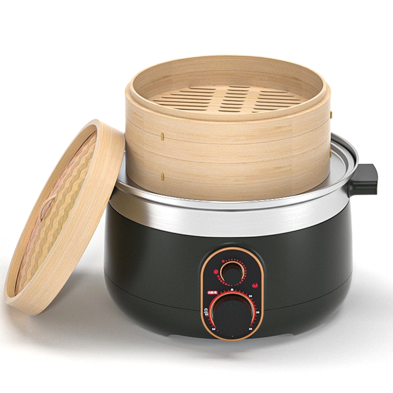 电蒸锅蒸饺子小笼包沙县小吃不锈