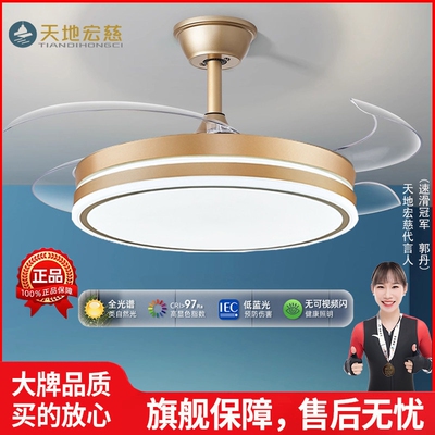 天地宏慈吸顶风扇灯吊扇灯隐形电