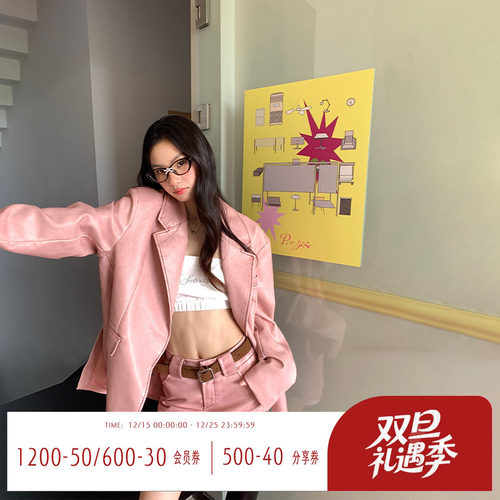 FTT复古高级感西装外套