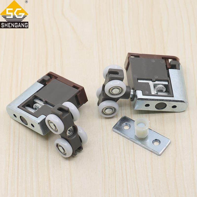 直销万科厨房移门吊轮推拉门木门吊轮吊挂滑轮静音滑轮吊滑轮