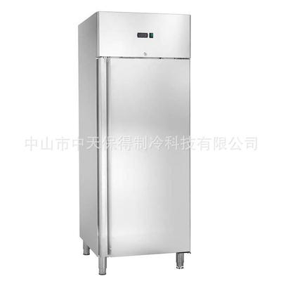 GN650TN欧款单门冷冻柜冷藏柜商用冰箱不锈钢冷柜