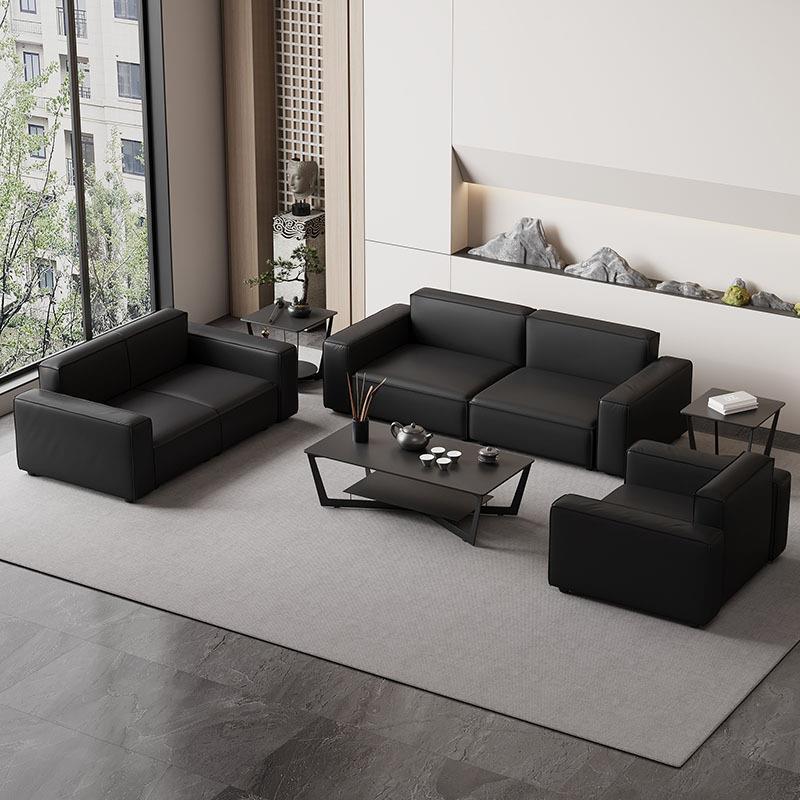 办公沙发茶几组合套装商务休息区贵宾接待洽谈会议办公室家具