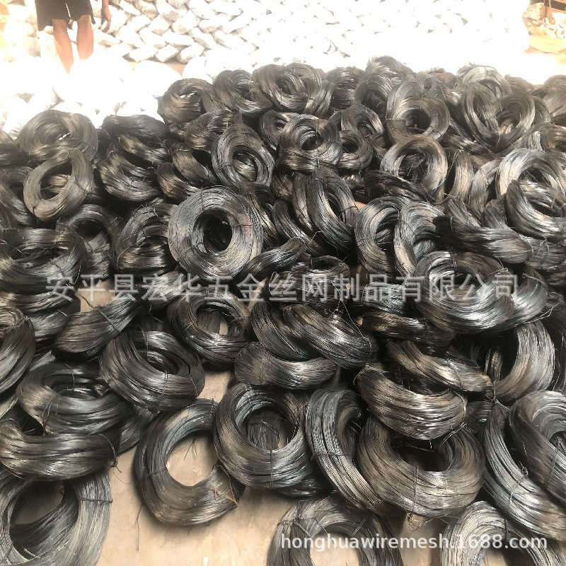 1.6mm黑退火铁丝4kg/5kg/10kg/25kg/30kg卷重黑退火丝黑铁线
