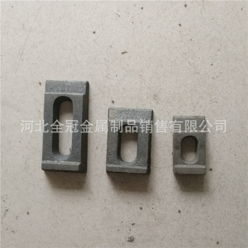 轨道压板钢轨固定压板规格齐全