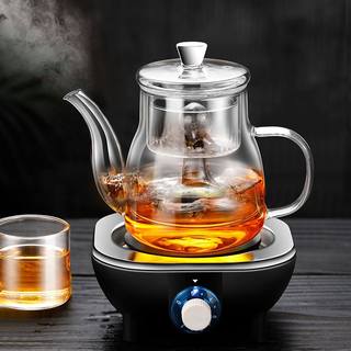 煮茶壶煮茶器耐热玻璃养生壶多功能全自动电陶炉家用蒸煮茶具套装