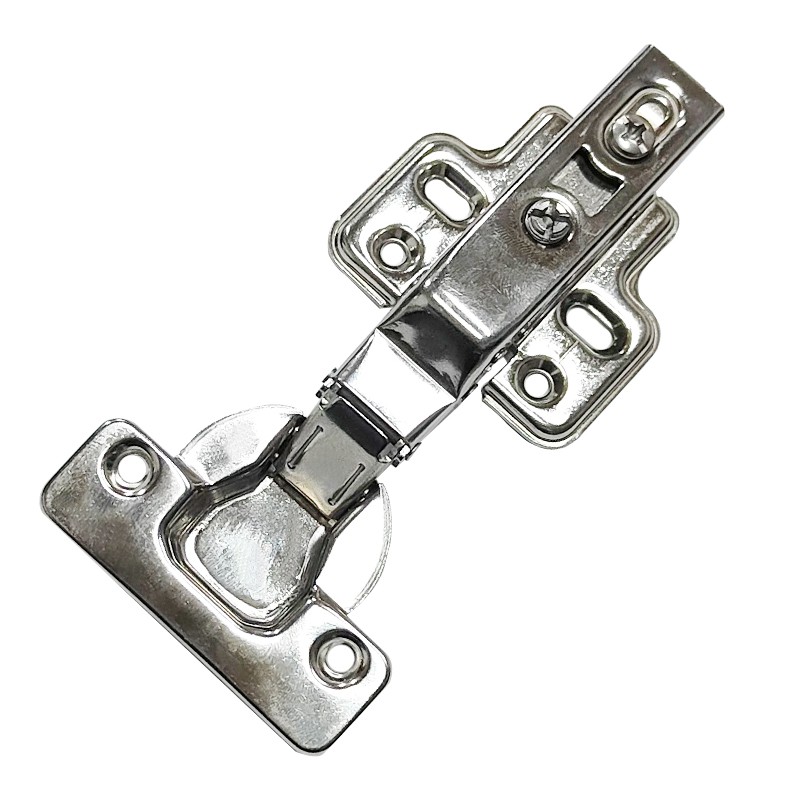 35杯盖25mm侧板不锈钢厚门铰链缓冲阻尼脱卸式全中大弯厨房橱柜制