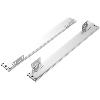 厨房调味拉篮轨道滑轨橱柜专用精品底装滑道厨房拉篮三节导轨轨道