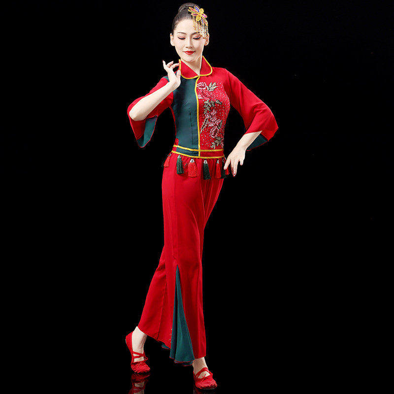 秧歌服女2024新款民族风