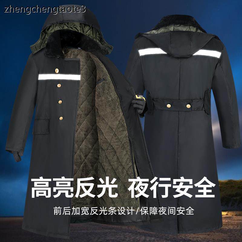 棉大衣男加长加厚冬季军