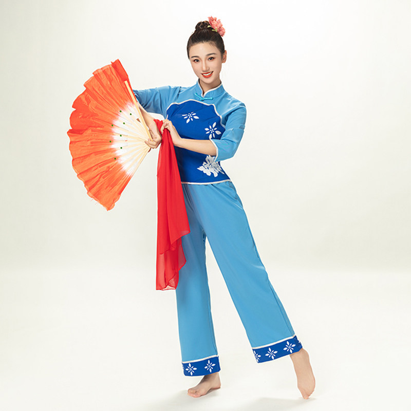 映山红秧歌服演出服女202