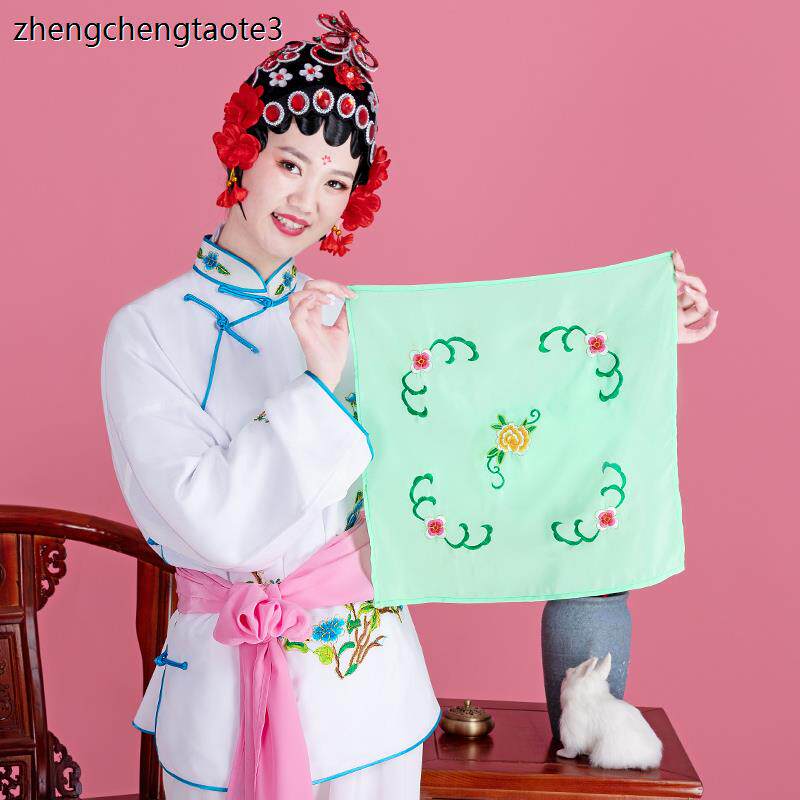 戏曲戏剧手帕绣花花旦小