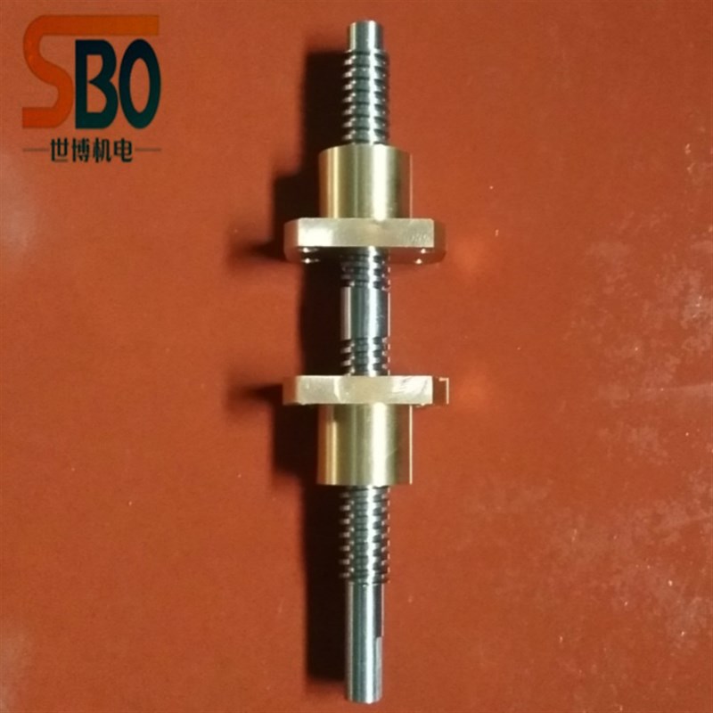 济宁螺母厂家供应研磨梯形丝杠 微型滚珠丝杆 设备先进 货期短