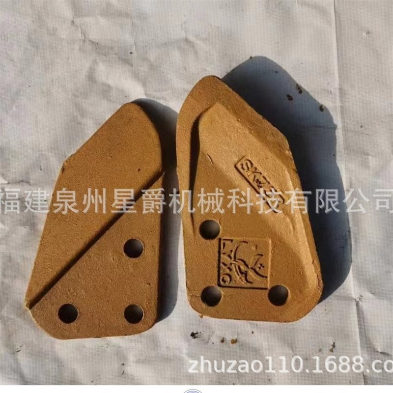 泉州 卡特CAT312  刀角板边齿挖斗边板护 齿边 斗刀 SK75R  SK25R