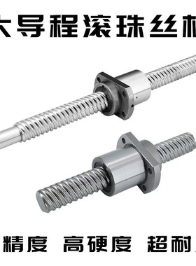 SFE1616 2020大导程滚珠丝杆螺母丝杆配件全套滑台机床丝杆