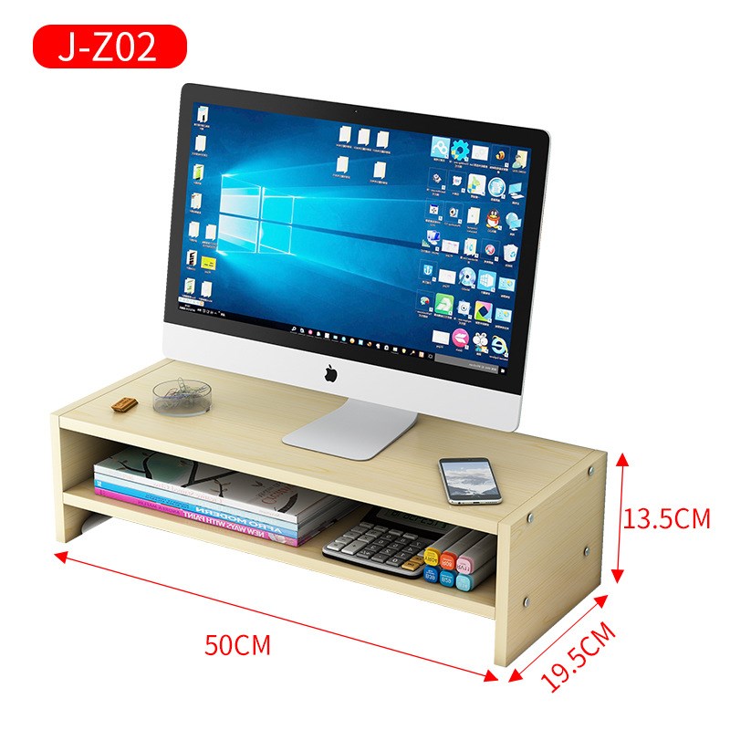 跨境电脑显示器屏增高架办公室台式底座支架桌上键盘垫高置物架