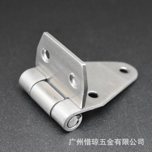 304不锈钢机械合页铰链 三角形合页 加长合页 电柜箱铰链50*105*3