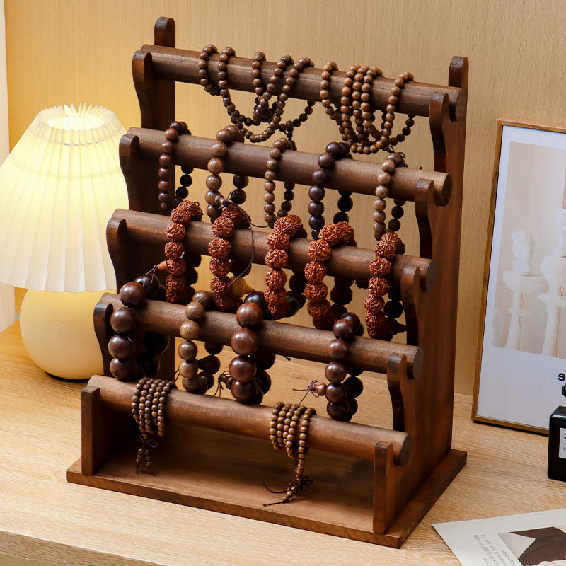 文玩手串收纳架手表手镯首饰品盒佛珠菩提珠串diy手串多层置物架