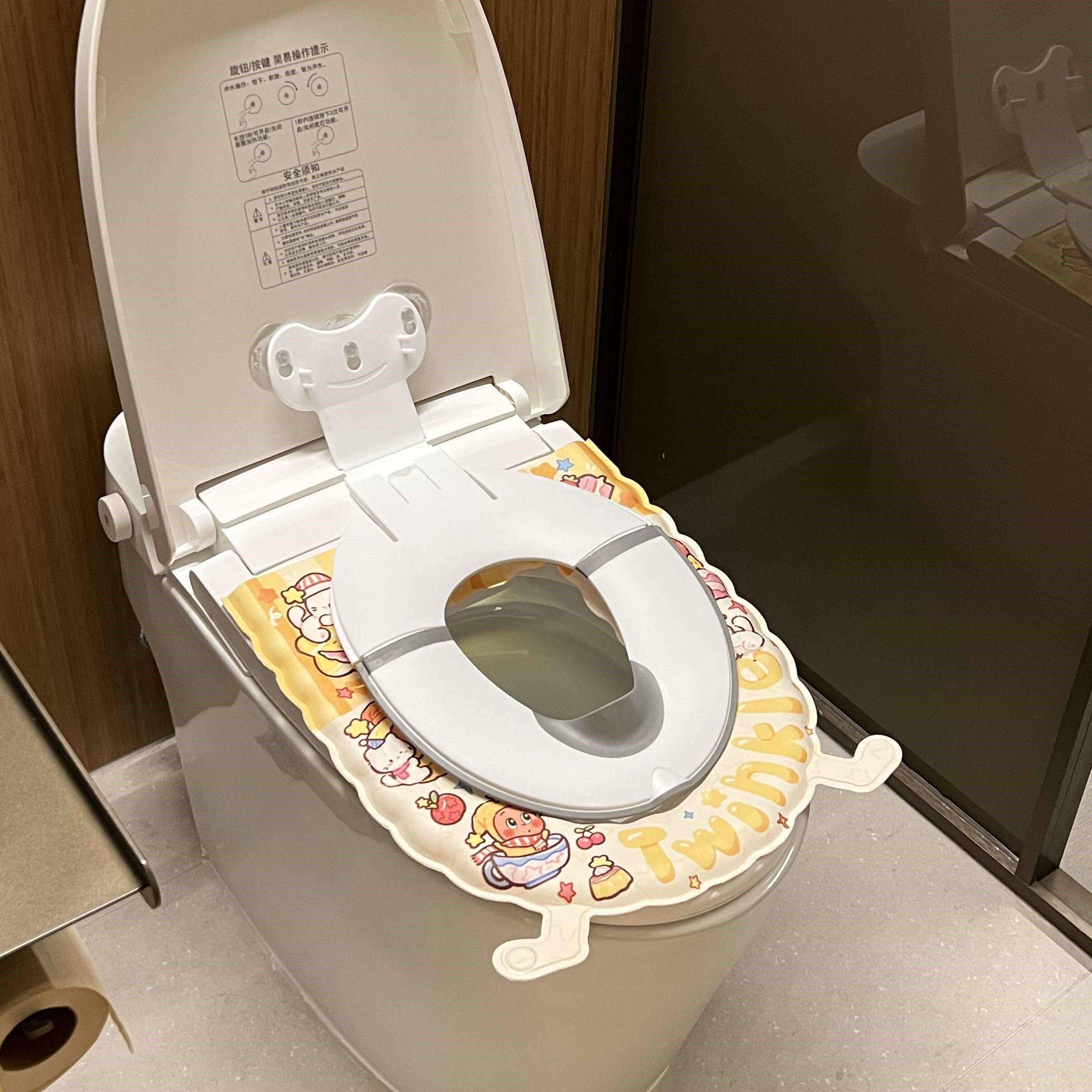 宝宝入厕神器！儿童马桶坐便器3-6岁男女宝宝防溅外出便携可折叠