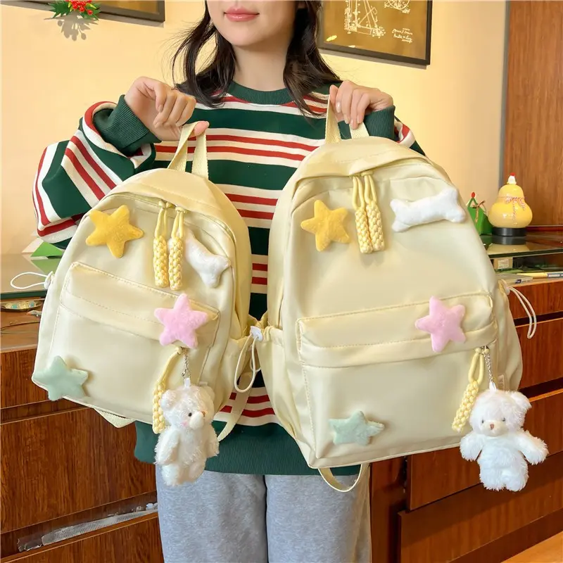 日系ins小号书包女生学生简约百搭少女学院风迷你双肩包轻便背包