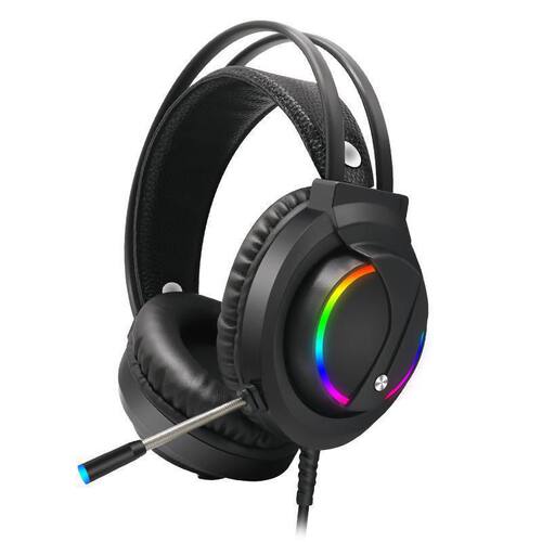 调音师 K1七彩RGB发光USB头戴式电脑耳机电竞游戏耳麦 亚马狲eBay