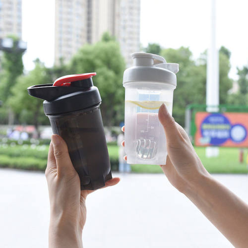 300ML塑料蛋白粉摇摇杯pp材质300ml带刻度咖啡杯子健身运动杯塑料
