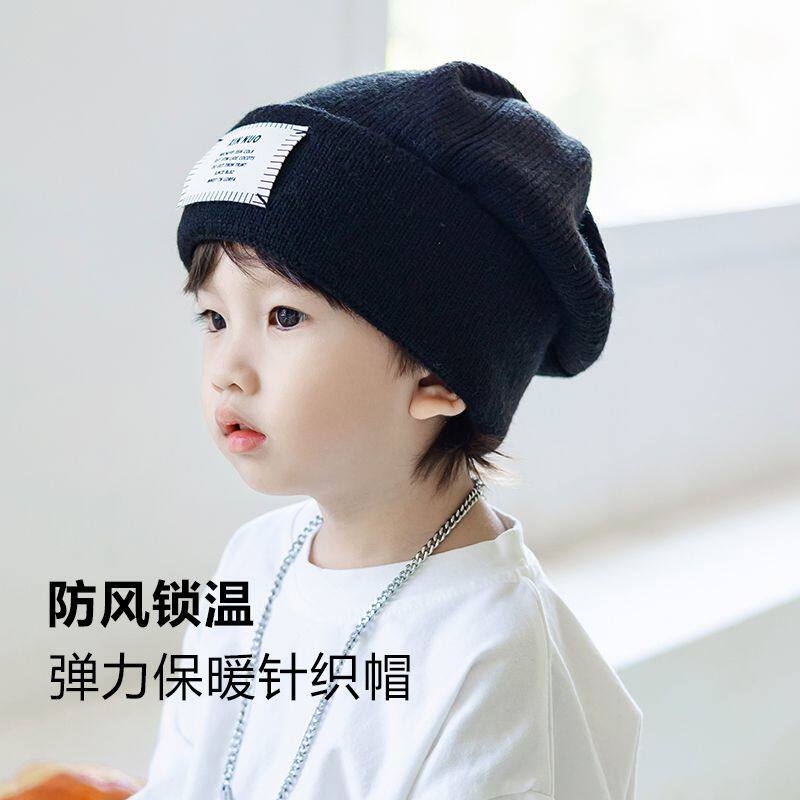 男童帽子亲子款秋冬季儿