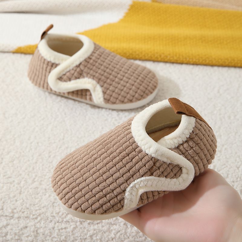 秋冬儿童地板袜鞋加绒加