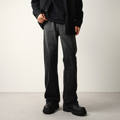 CONVERGES黑色渐变水洗微