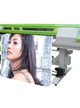 1902双喷头压电写真机 不带喷头 可装5或7 国产喷绘写真机