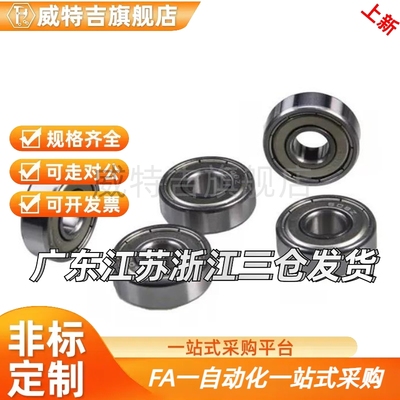 深沟滚珠轴承 型B6905ZZ B6906ZZ B6907ZZ B6908ZZ B6909ZZ