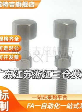 替AJSTMF5/M6 六角型调整螺栓 细牙手拧调节螺Q丝 标准型PAY12