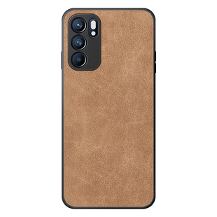 小羊皮适用opporeno6手机壳reno6pro保护壳男新款高级感opop硅胶软镜头全包防摔opoo高端磨砂por耐脏散热外壳