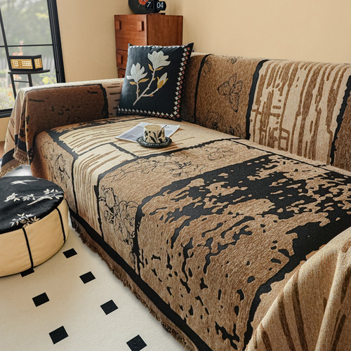 沙发巾一整张全盖四季通用高级感