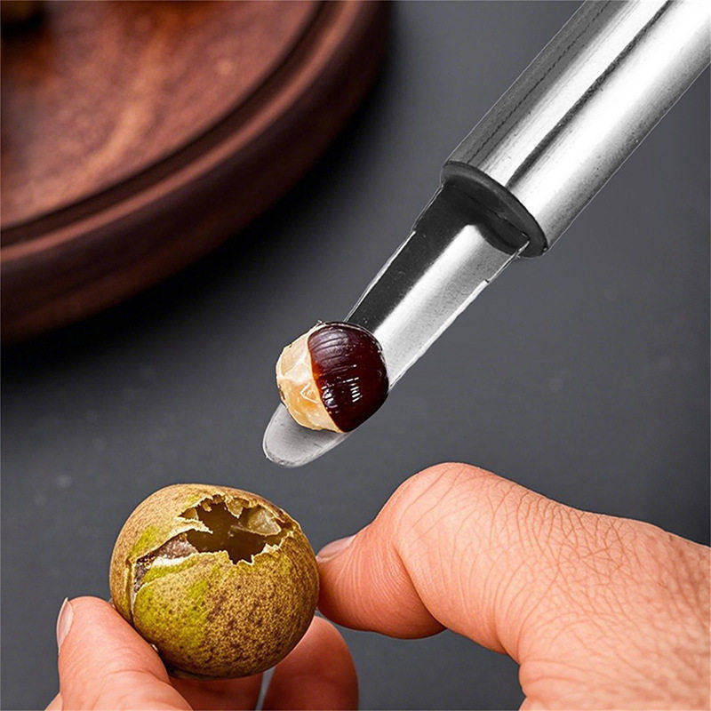 不锈钢龙眼去核器虾线虾胃剔除刀荔枝樱桃去核去芯器创意厨房工具,厨房/烹饪用具,剥壳/去核器/开口器,淘宝优惠券,粉丝福利购,淘宝优惠卷