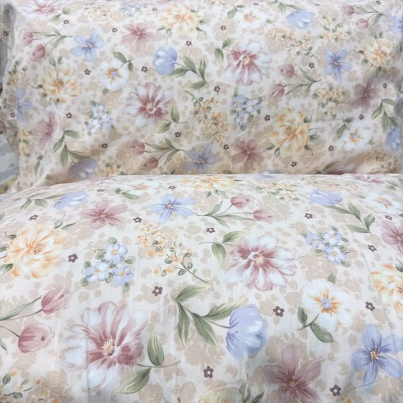 秋冬花卉全棉纯棉加厚磨毛床上四件套单件被套床单宿舍三件套床品