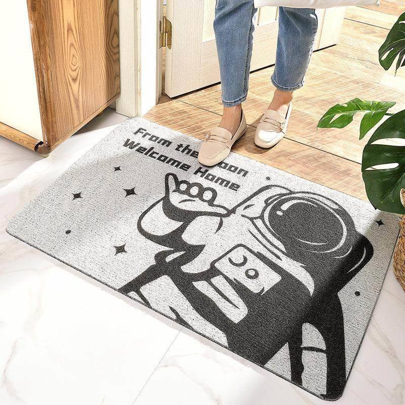 卡通PVC玄关门口刮泥除尘入户地垫家用卧室防滑耐磨耐蹭丝圈脚垫,居家布艺,地毯,淘宝优惠券,粉丝福利购,淘宝优惠卷