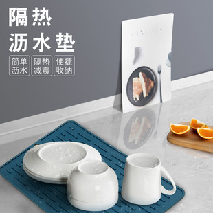 隔热垫纯色防烫餐桌垫北欧耐热锅垫砂锅垫子碗家用耐高温餐垫杯