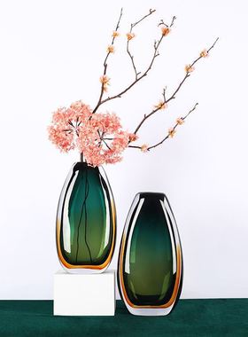 新品简约现代花瓶摆件样板房软装家居饰品客厅创意工艺品花器