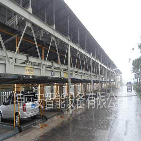 生产户外升降横移立体车库工厂生产家用停车智能PLC简易停车