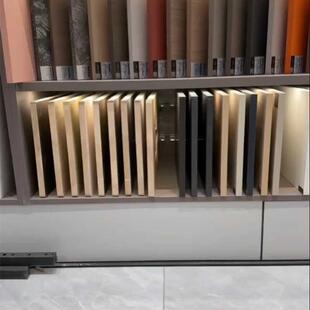 色板展示架石材大理石瓷砖展架铝扣板木地板橱柜门板亚克力色板架