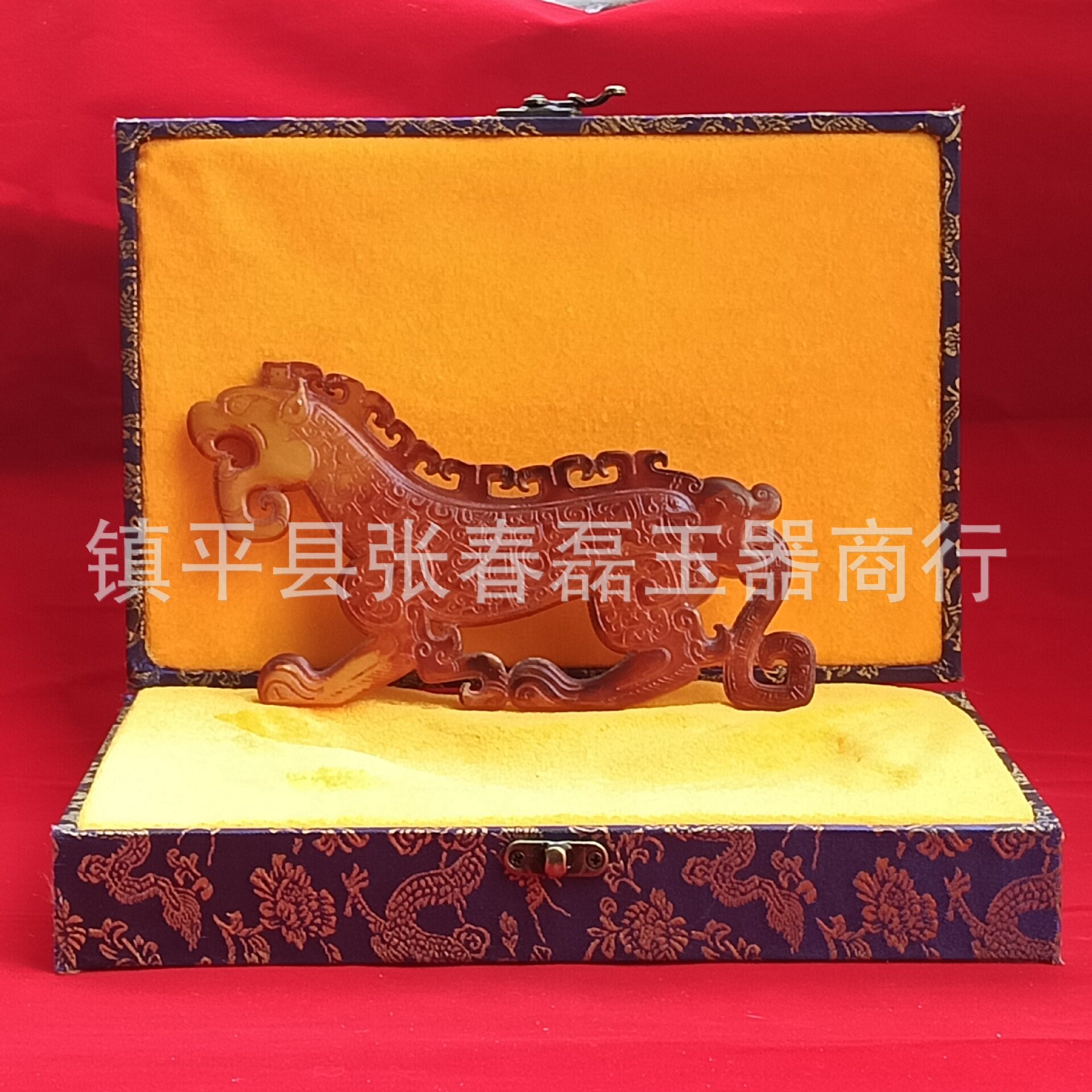批发仿古做旧玉马家居摆件古玩收藏玉器雕刻生肖马摆设工艺品
