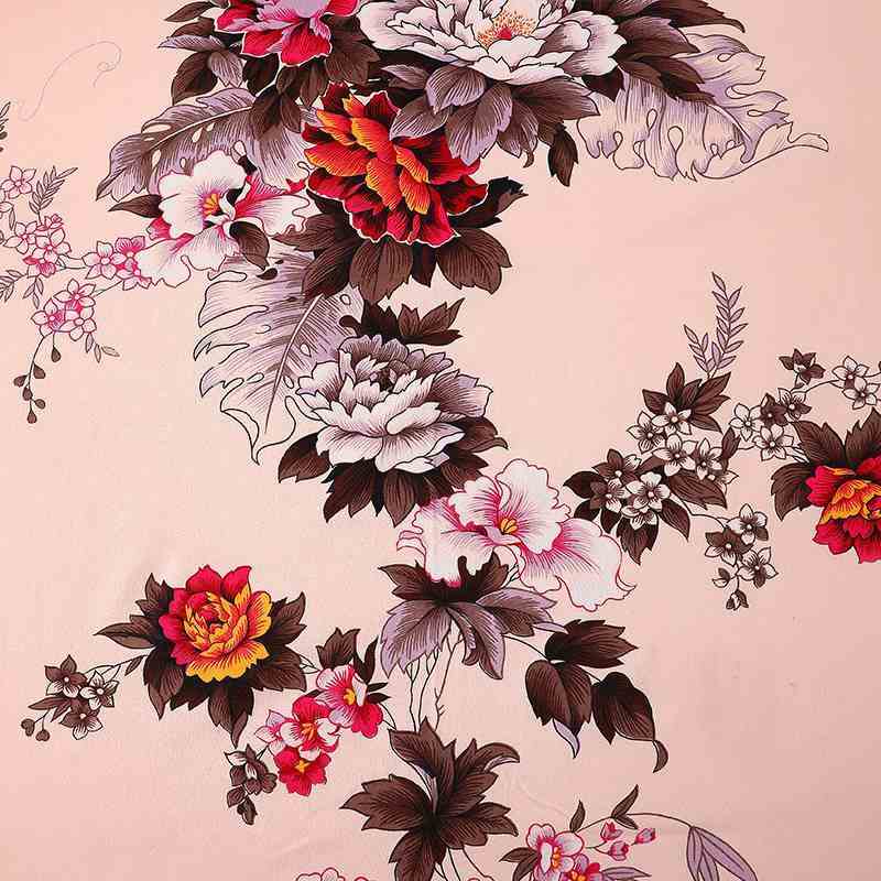 全棉磨毛上海国民老式床单单件纯棉印花粗布被单加厚亲肤怀旧双人