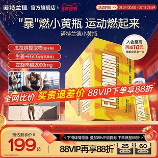 诺特兰德小黄瓶左旋肉碱维生素b族非左旋10万健身运动男女