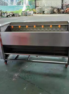 直土豆清毛洗407机 多功能辊脱皮供动机价格优惠 电胡萝卜削皮机