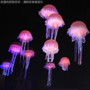 户1485外置制作充气灯光水气模室厂内场地美陈布led母发光仿真模