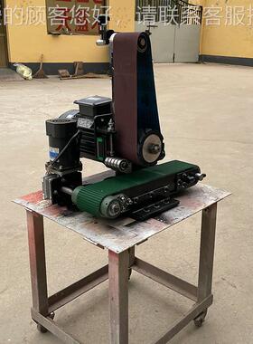 刺全自小型金属不锈板钢平面抛光拉丝机879砂带除锈打磨去毛一动