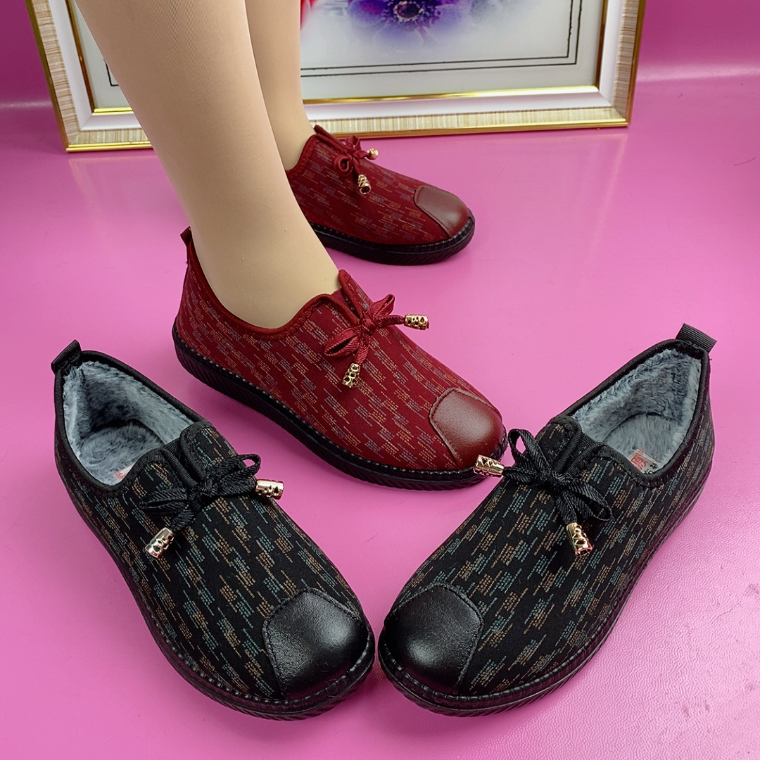 2025早冬新款加绒保暖女士棉鞋